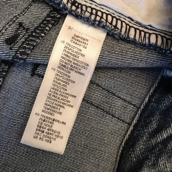 Forever 21 Skinny Jeans Womens Size 29 US 8 Super Stretch Denim Blue - Picture 11 of 12